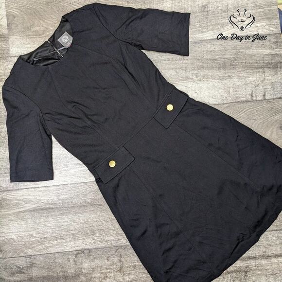 Vince Camuto Black Mini Dress - Picture 1 of 5